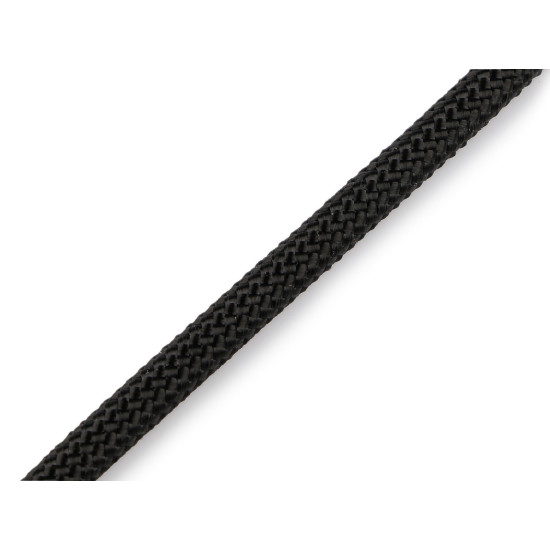 Șnur solid cu miez ø8 mm - Negru (20 Metri) Șnur solid cu miez ø8 mm - Negru (20 Metri)