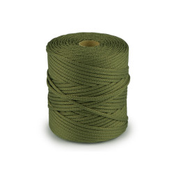 Șnur pes ø4 mm - Verde kaki (100 Metri)