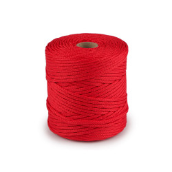 Șnur pes ø4 mm - Roșu (100 Metri)