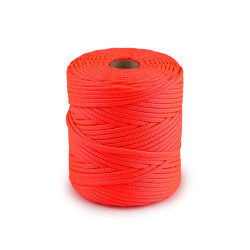 Șnur pes ø4 mm - Portocaliu neon (100 Metri)