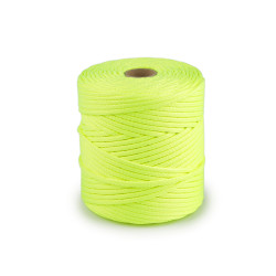 Șnur pes ø4 mm - Galben verzui strident (100 Metri)