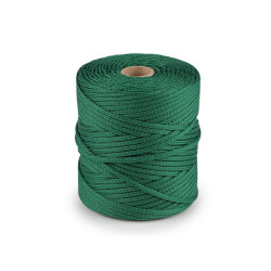 Șnur pes ø4 mm - Verde salvie inchis (100 Metri)