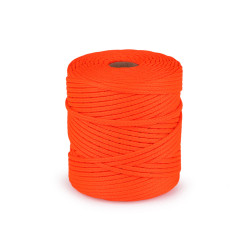 Șnur pes ø4 mm - Portocaliu reflectorizant (100 Metri)