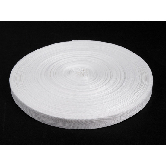 Bandă din bumbac, lățime 12 mm - Albastru parizian (50 Metri) Bandă din bumbac, lățime 12 mm - Albastru parizian (50 Metri)