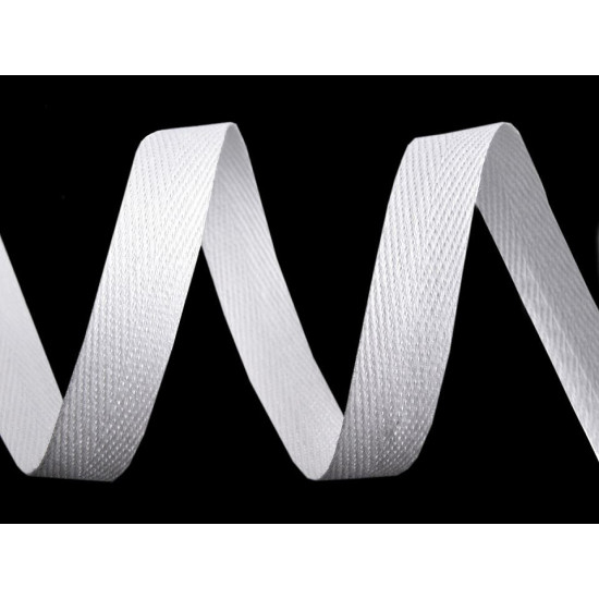 Bandă din bumbac, lățime 12 mm - Albastru parizian (50 Metri) Bandă din bumbac, lățime 12 mm - Albastru parizian (50 Metri)