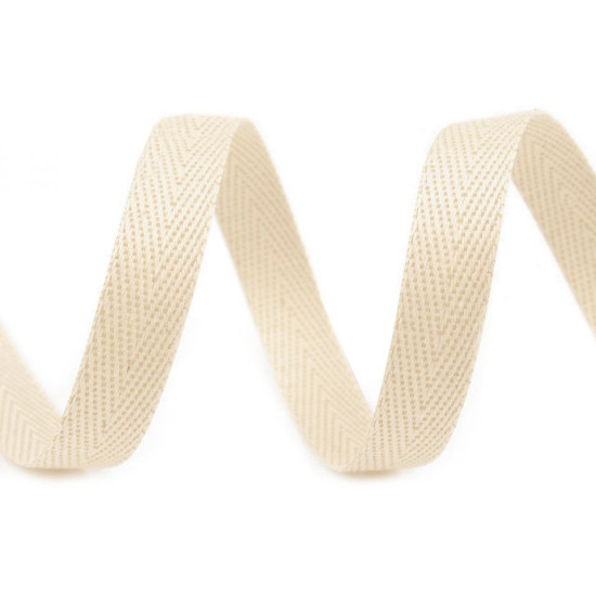 Bandă din bumbac, lățime 12 mm - Albastru parizian (50 Metri) Bandă din bumbac, lățime 12 mm - Albastru parizian (50 Metri)