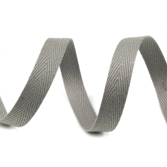Bandă din bumbac, lățime 12 mm - Albastru parizian (50 Metri) Bandă din bumbac, lățime 12 mm - Albastru parizian (50 Metri)