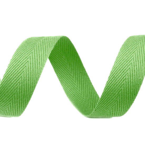 Bandă din bumbac herringbone, lățime 20 mm - Gri neutral (200 Metri) Bandă din bumbac herringbone, lățime 20 mm - Gri neutral (200 Metri)