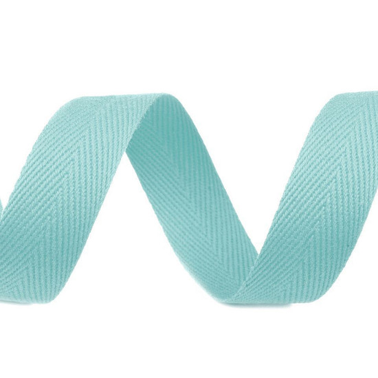 Bandă din bumbac herringbone, lățime 20 mm - Gri neutral (200 Metri) Bandă din bumbac herringbone, lățime 20 mm - Gri neutral (200 Metri)