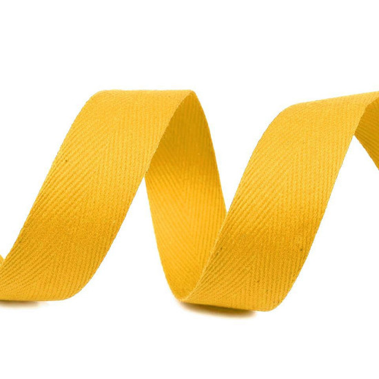 Bandă din bumbac herringbone, lățime 25 mm - Gri neutral (200 Metri) Bandă din bumbac herringbone, lățime 25 mm - Gri neutral (200 Metri)
