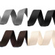Bandă din bumbac herringbone, lățime 25 mm - Gri neutral (200 Metri) Bandă din bumbac herringbone, lățime 25 mm - Gri neutral (200 Metri)