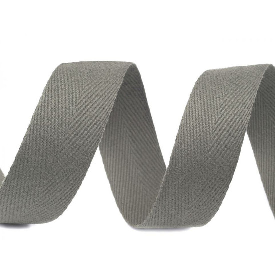 Bandă din bumbac herringbone, lățime 30 mm - Roșu granat (100 Metri) Bandă din bumbac herringbone, lățime 30 mm - Roșu granat (100 Metri)