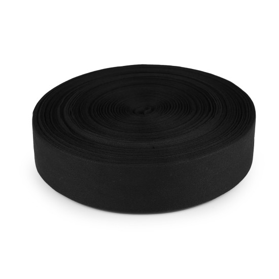 Bandă din bumbac herringbone, lățime 40 mm - Gri neutral (50 Metri) Bandă din bumbac herringbone, lățime 40 mm - Gri neutral (50 Metri)