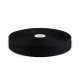 Bandă din bumbac herringbone, lățime 25 mm - Negru (90 Metri) Bandă din bumbac herringbone, lățime 25 mm - Negru (90 Metri)