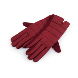 Mănuși matlasate de damă - Bordo deschis (1 Pereche)