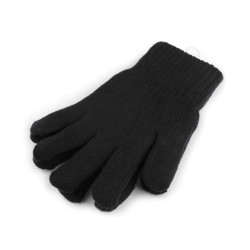 Mănuși tricotate pentru bărbați - Negru (1 Pereche)