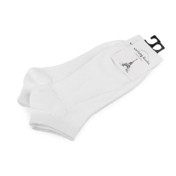 Șosete din bumbac unisex - Alb (10 Perechi)