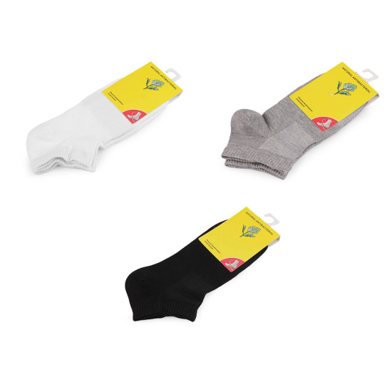 Șosete antibacteriene unisex din bumbac - Gri neutral (1 Pereche) Șosete antibacteriene unisex din bumbac - Gri neutral (1 Pereche)