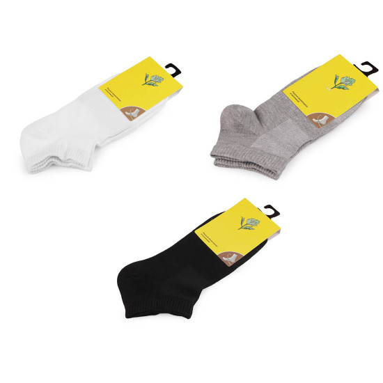 Șosete antibacteriene unisex din bumbac - Gri neutral (1 Pereche) Șosete antibacteriene unisex din bumbac - Gri neutral (1 Pereche)