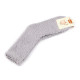 Șosete flaușate unisex - Gri deschis (1 Pereche) Șosete flaușate unisex - Gri deschis (1 Pereche)