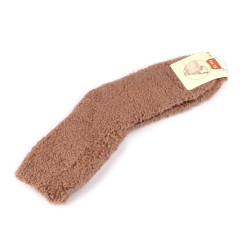 Șosete flaușate unisex - Bej (1 Pereche)