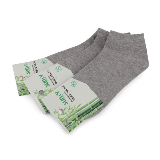 Șosete unisex până la gleznă din bambus - Mix (3 Perechi) Șosete unisex până la gleznă din bambus - Mix (3 Perechi)