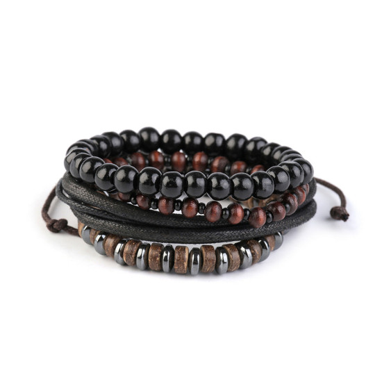 Set brățări - Negru (1 Set)