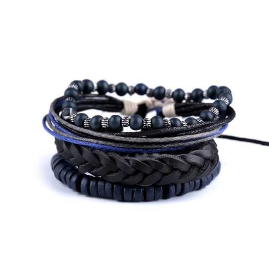 Set brățări - Negru (1 Set)
