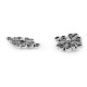 Ornamente metalice filigran - fluture, mandala, inimă, pom - Platinum (5 Bucăți)