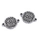 Ornamente metalice filigran - fluture, mandala, inimă, pom - Platinum (5 Bucăți)