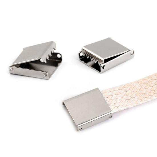 Terminație șnur plat, 10 mm - Auriu rose (10 Bucăți) Terminație șnur plat, 10 mm - Auriu rose (10 Bucăți)