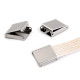 Terminație șnur plat, 10 mm - Auriu rose (10 Bucăți) Terminație șnur plat, 10 mm - Auriu rose (10 Bucăți)