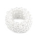 Elastic de păr cu perle - Alb (1 Bucată) Elastic de păr cu perle - Alb (1 Bucată)