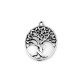 Pandantiv pomul vieții, 24x32 mm - Platinum (2 Bucăți) Pandantiv pomul vieții, 24x32 mm - Platinum (2 Bucăți)