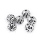 Mărgele metalice  / distanțiere decorative - Platinum (5 Bucăți)