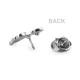 Broșă cu pin - cățel, albină - Platinum (1 Bucată) Broșă cu pin - cățel, albină - Platinum (1 Bucată)