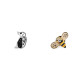 Broșă cu pin - cățel, albină - Platinum (1 Bucată) Broșă cu pin - cățel, albină - Platinum (1 Bucată)