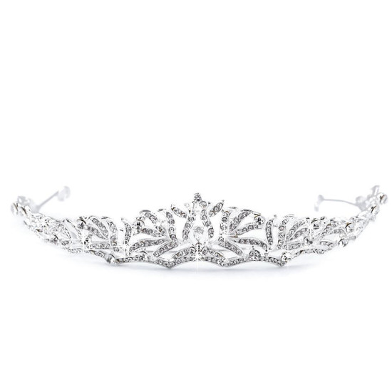 Diademă cu strasuri - Cristal (3 Bucăți) Diademă cu strasuri - Cristal (3 Bucăți)