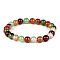 Armband achat multicolor, synthetisches mineral - Achat multicolor (4 Stücke)