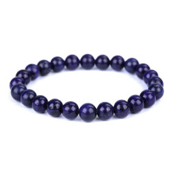 Brăţară cu mărgele minerale lapis lazuli - Lapis lazuli (1 Bucată)
