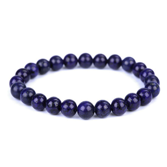 Brăţară cu mărgele minerale lapis lazuli - Lapis lazuli (4 Bucăți) Brăţară cu mărgele minerale lapis lazuli - Lapis lazuli (4 Bucăți)