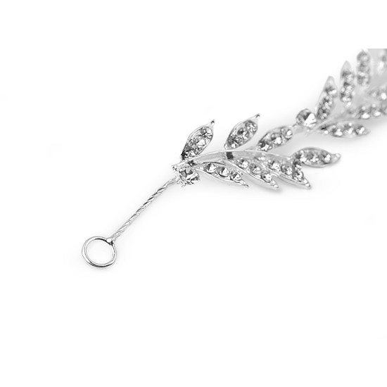 Accesoriu de păr cu strasuri - Cristal (3 Bucăți)