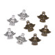 Pandantiv îngeraș, 27x28 mm - Platinum (2 Bucăți) Pandantiv îngeraș, 27x28 mm - Platinum (2 Bucăți)