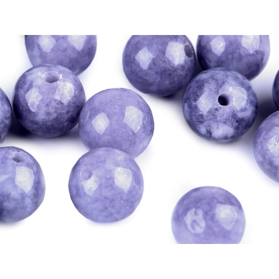 Mărgele aventurin albastru, ø8 mm - Bleu pal (100 Bucăți)