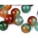 Mărgele din agat multicolor sintetic, ø8 mm - Agat multicolor (96 Bucăți) Mărgele din agat multicolor sintetic, ø8 mm - Agat multicolor (96 Bucăți)
