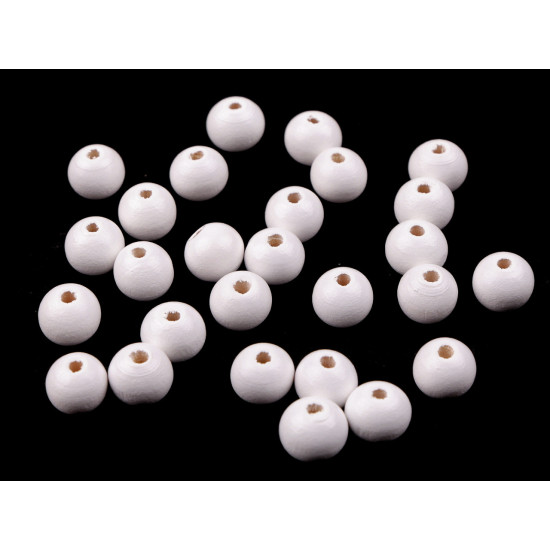 Mărgele din lemn, ø10 mm - Stejar maro (100 Grame) Mărgele din lemn, ø10 mm - Stejar maro (100 Grame)