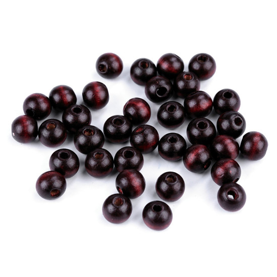 Mărgele din lemn, ø10 mm - Natural deschis (100 Grame) Mărgele din lemn, ø10 mm - Natural deschis (100 Grame)