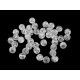 Mărgele de plastic, ø8 mm - Albastru deschis (500 Grame) Mărgele de plastic, ø8 mm - Albastru deschis (500 Grame)