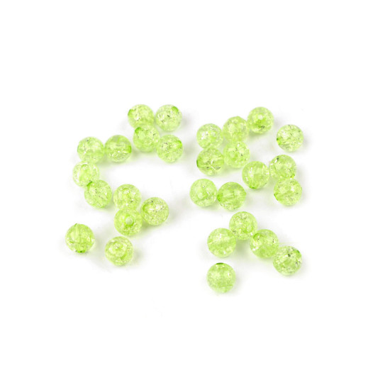 Mărgele de plastic, ø8 mm - Albastru deschis (500 Grame) Mărgele de plastic, ø8 mm - Albastru deschis (500 Grame)