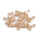 Mărgele de plastic, ø8 mm - Albastru deschis (500 Grame) Mărgele de plastic, ø8 mm - Albastru deschis (500 Grame)